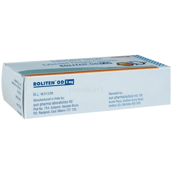 roliten od 2mg capsule 10's